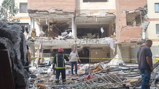 Post-war explosions, smoke plumes addle Iranians