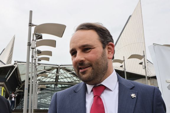 Belgian MP Michael Freilich from NVA Party opposed to the propose prisoner exchange deal with Iran. May 10, 2022