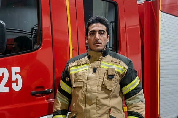 میثم کاظمی؛ آتشنشانی که هنگام کمک به معترضان در پرند کشته شد