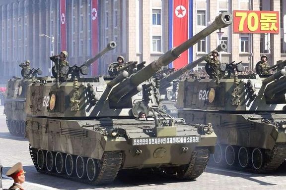 ارتش کره شمالی رزمایش توپخانهای برگزار کرد