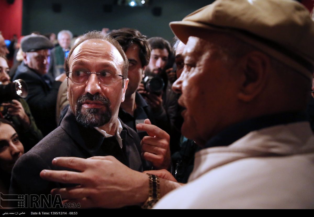 اصغر فرهادی به مقام بنیاد متعلق به سپاه: از شما بیزارم