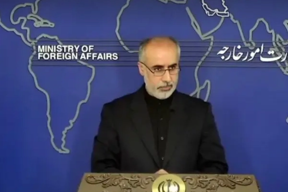 Iranian foreign ministry spokesman Nasser Kanaani