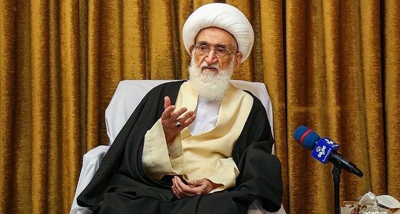 Ayatollah Nouri Hamadani (file photo)