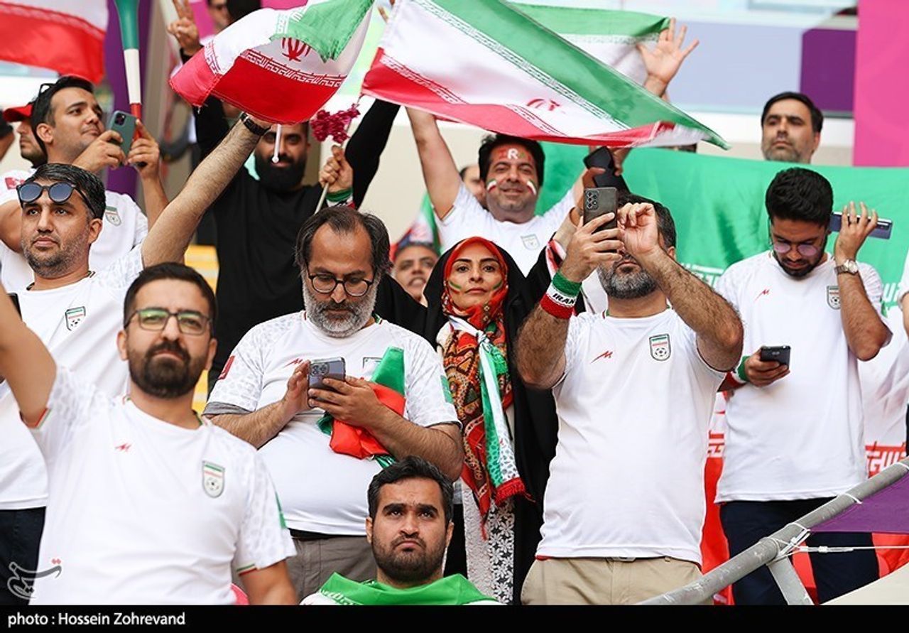 Islamic Republic officials, Basij militiamen, and pro-regime activists among "Team Melli fans" in the 2022 World Cup in Qatar