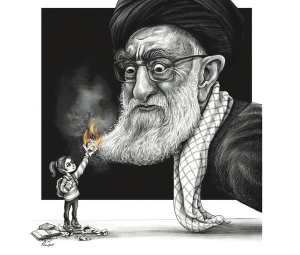 طهران تستدعي السفير وباريس ترد.. "كاريكاتير خامنئي" يفجر أزمة بين إيران وفرنسا 