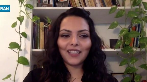 Iranian actress Shaghayegh Nowrouzi