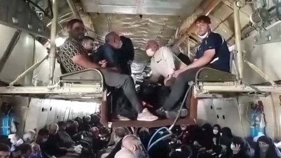 Fars reaction to cargo plane video: Ticket prices were high People went to Iraq by cargo plane