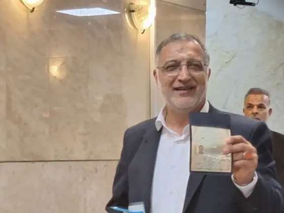 Alireza Zakani, the Tehran conservative mayor registers for snap Presidential election, June 1, 2024.