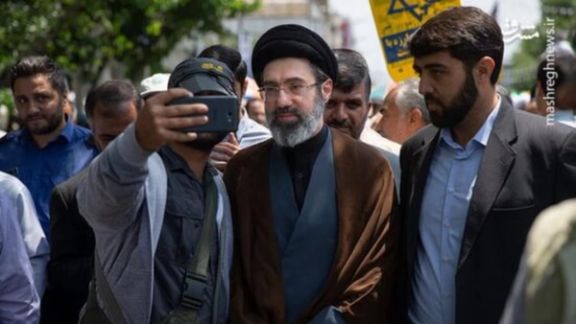 Mojtaba Khamenei, the son of Iran’s ruler Ali Khamenei (undated)