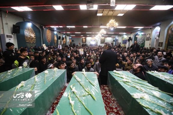 Slain Militants From Iran-Backed Fatemiyoun Division Buried In Mashhad