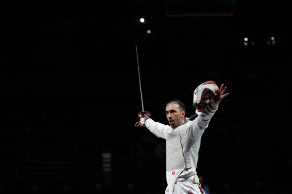 علی پاکدامن فینالیست شمشیربازی قهرمانی آسیا شد