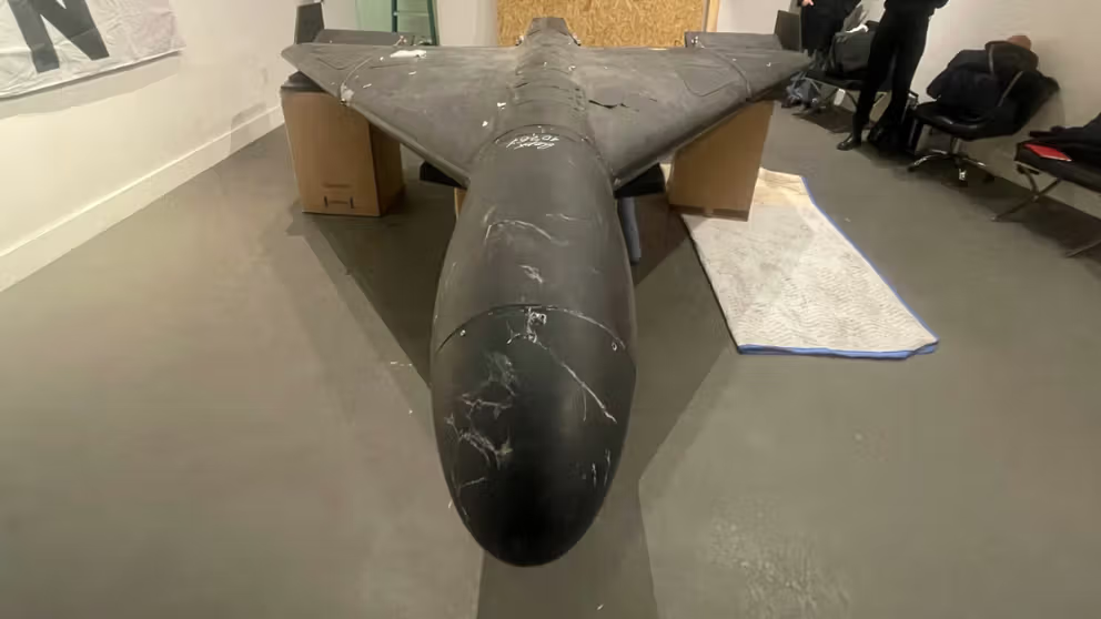 نمایش پهپاد شاهد ساخت ایران در ساختمان کنگره آمریکا