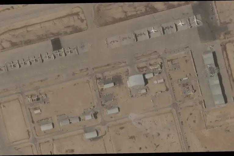Satellite images show damage at Israeli air base after Iranian missile strike
