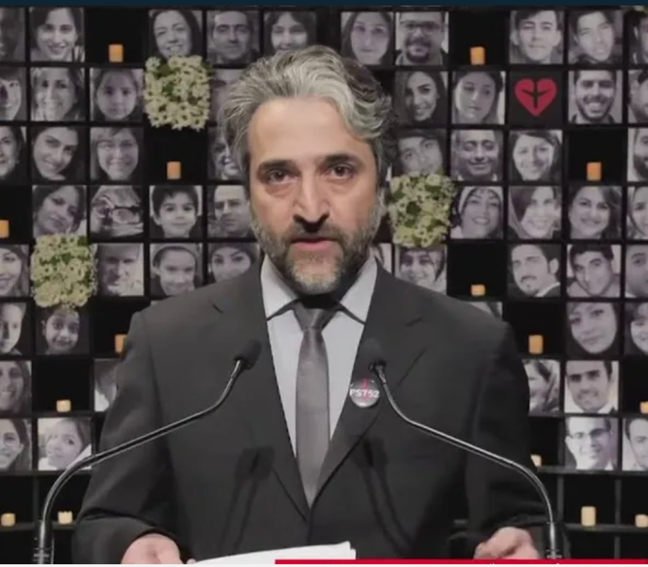 المتحدث باسم رابطة أسر ضحايا الطائرة الأوكرانية مخاطبا المرشد الإيراني: أنت تتعيش من الحرب