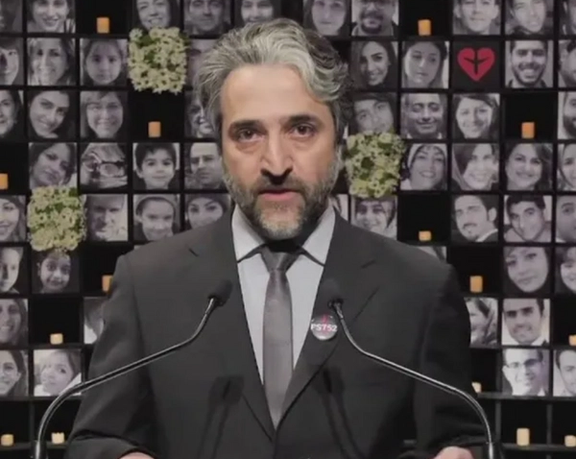 المتحدث باسم رابطة أسر ضحايا الطائرة الأوكرانية مخاطبا المرشد الإيراني: أنت تتعيش من الحرب