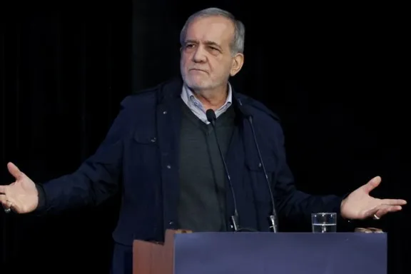 Iran's President Masoud Pezeshkian