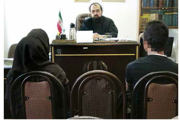 A divorce court in Iran