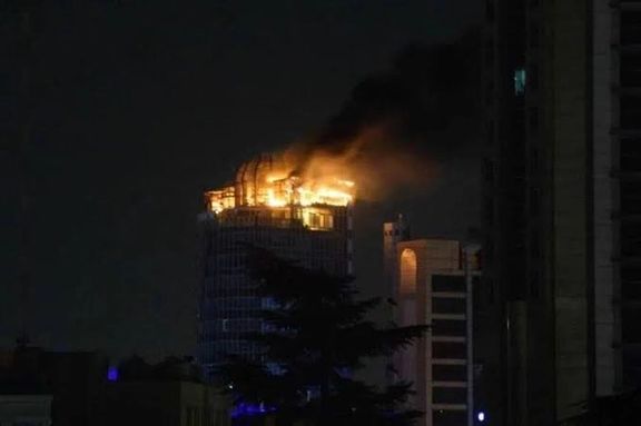 Three Firefighters Injured In West Tehran Commercial Building Fire