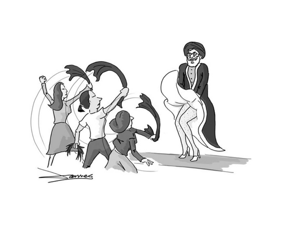 Hardliner Iran Students Demand Expulsion Of French Envoy Over Cartoons