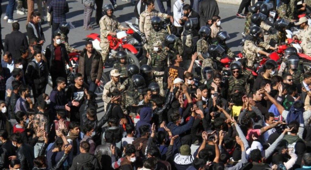 Iran protests in November 2019