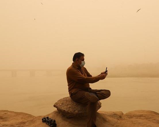 Dust Storms Sweep Iran