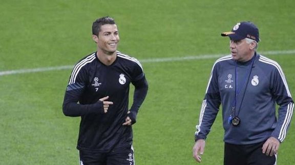 حمایت آنچلوتی از بازیکن محبوبش: بله، حق با رونالدو است، او بهترین بازیکن تاریخ است