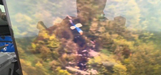 تصاویر اولیه از لاشه بالگرد رئیسی