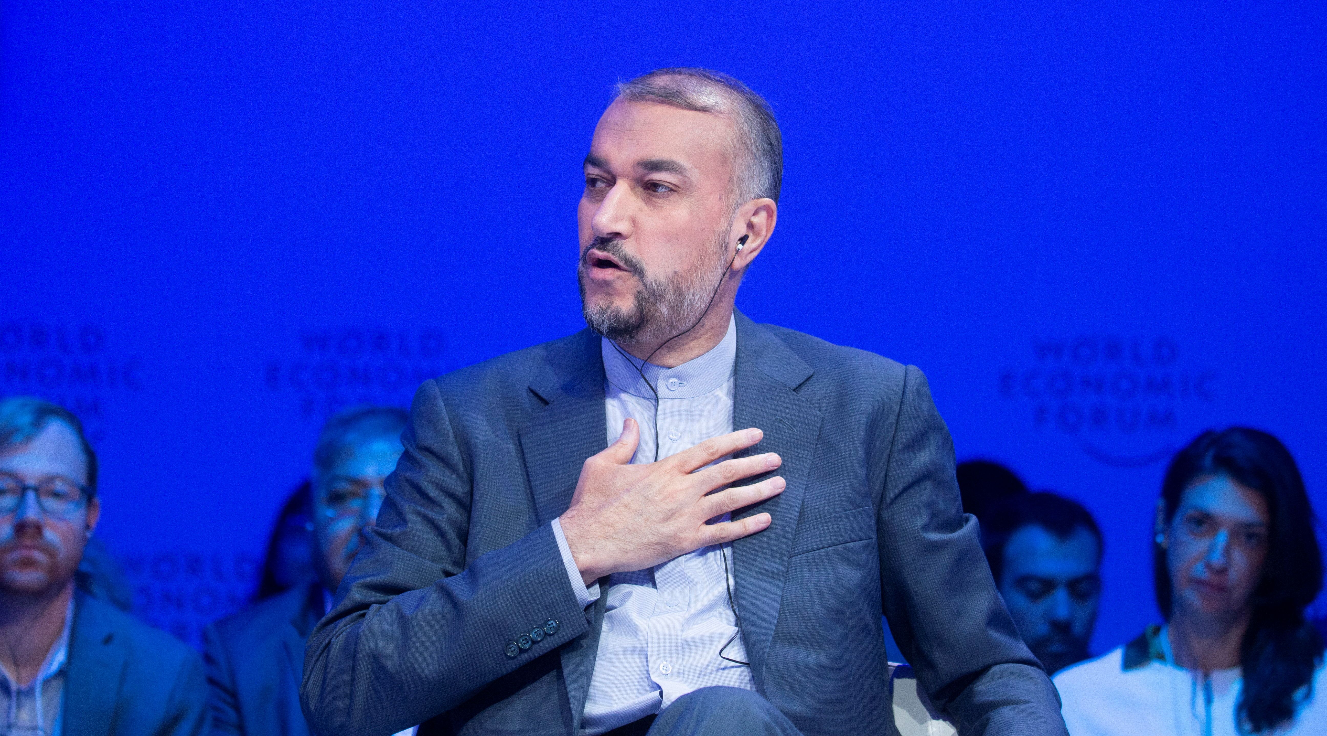 Iran’s Foreign Minister In Davos Criticizes ‘Hardliners’ 