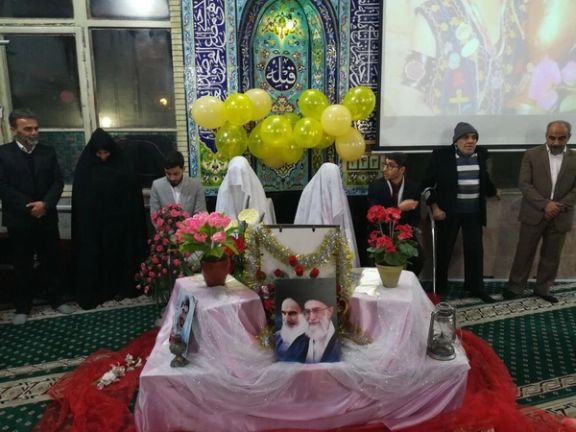 برگزاری مراسم عقد و ازدواج در یک مسجد مشهد