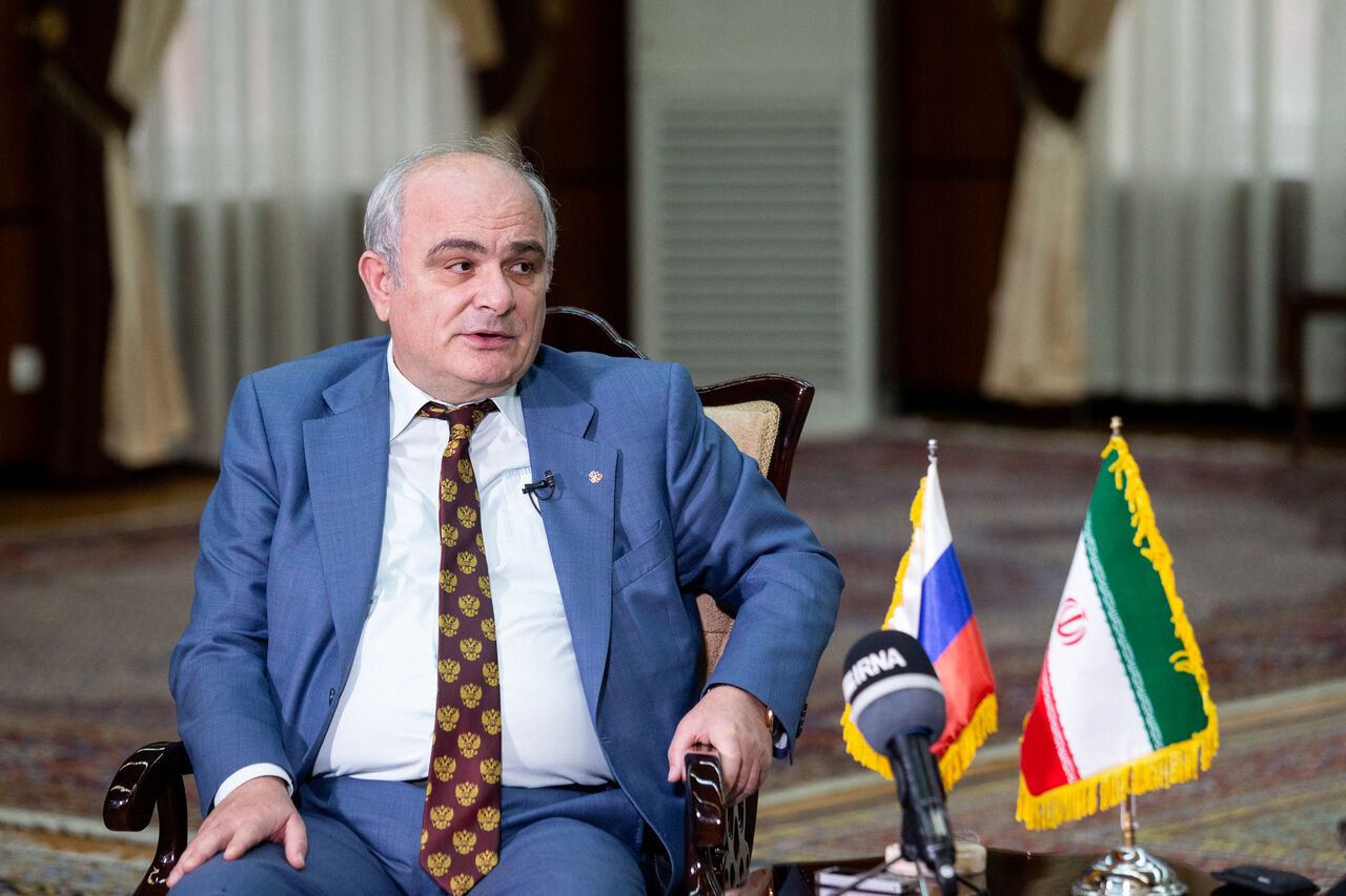 Russian ambassador in Iran Lavan Dzagaryan (Jagaryan). FILE
