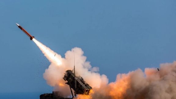A US Patriot air defense missile being launched. FILE PHOTO