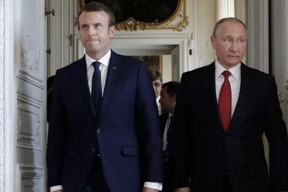 رییسجمهوری فرانسه در تماس با پوتین از او خواست حمله به اوکراین را متوقف کند