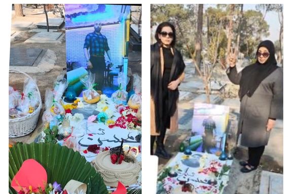 در سالگرد تولد محسن شکاری، معترض اعدامشده در خیزش انقلابی، خانوادهاش بر مزارش حاضر شدند