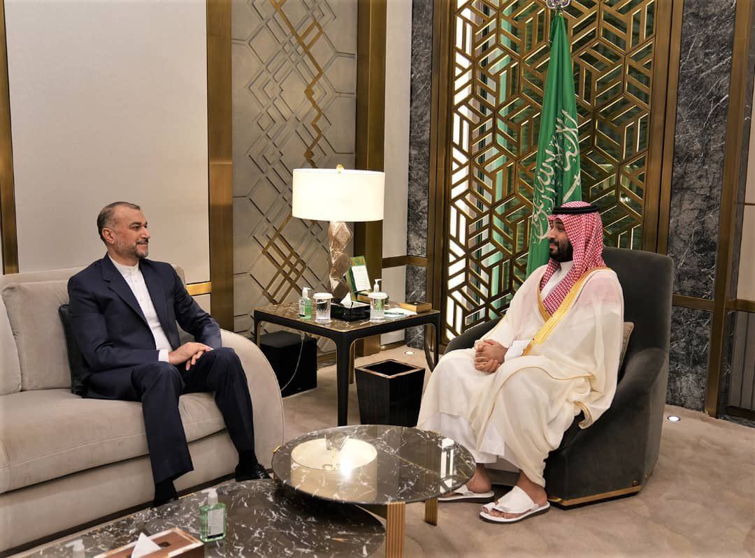 Saudi Crown Prince Meets Iran's Foreign Minister In Jeddah 