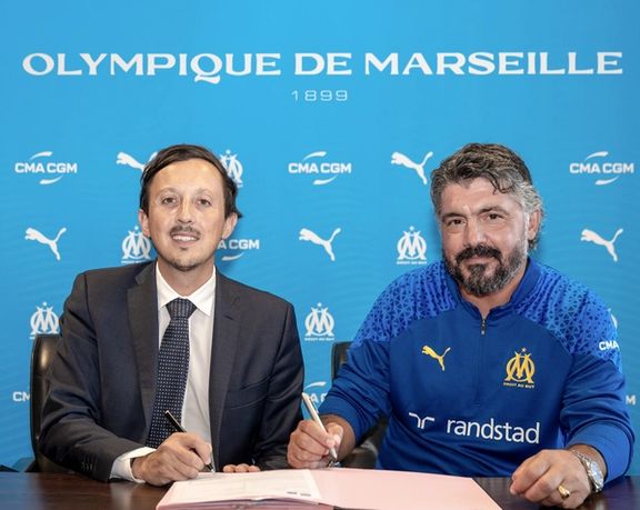 با اعلام رسمی باشگاه؛ جنارو گتوزو سرمربی مارسی شد