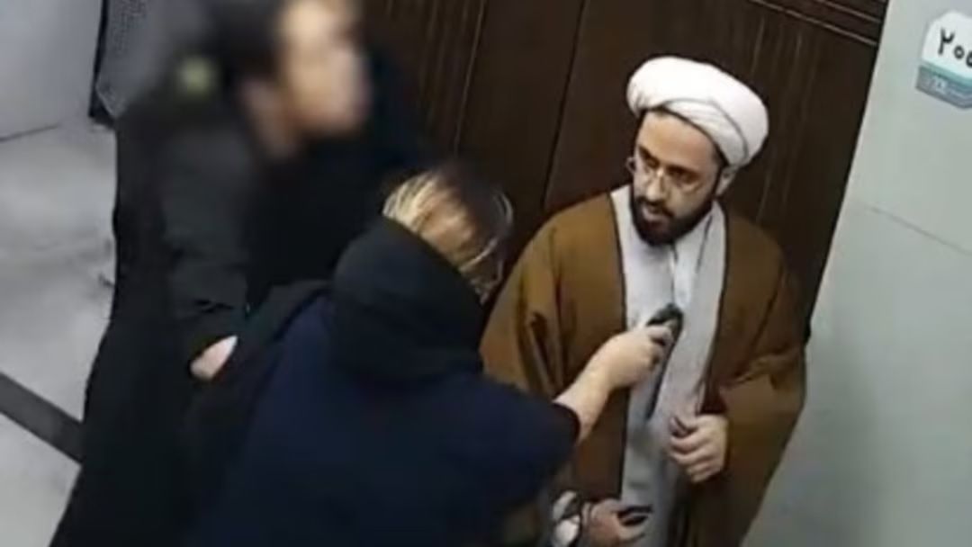 در انتظار اعتراض؛ آماده‌باش در پی جنجال تصویربرداری یک آخوند از زنی در قم