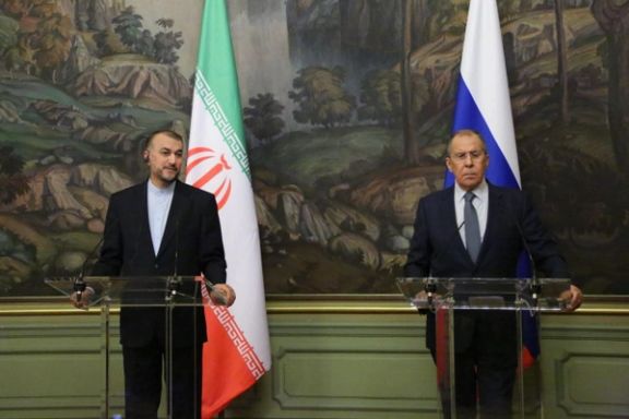 Iranian and Russian foreign ministers after extensive talks in Moscow. October 6, 2021