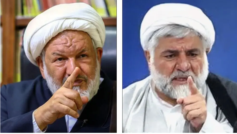 Judges Ali Razini (left) and Mohammad Moghiseh (right) were assassinated in Tehran on January 18, 2025