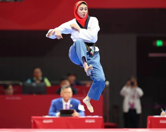 بازیهای آسیایی هانگژو؛ برنز مشترک سلحشوری در پومسه تکواندو، دومین مدال کاروان ایران