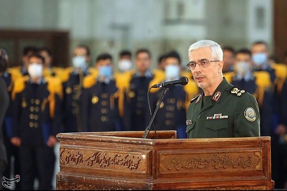 The Chief of Staff of Iran's Armed Forces, Major General Bagheri