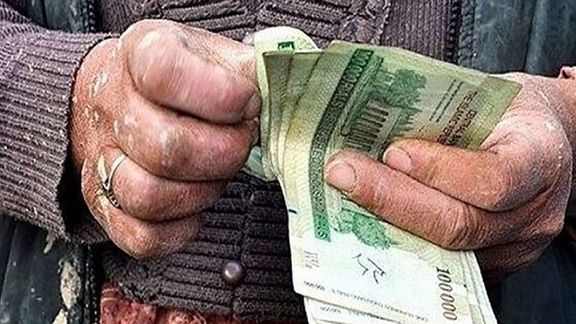 The Iranian rial with ever increasing zeros show the impact on inflation