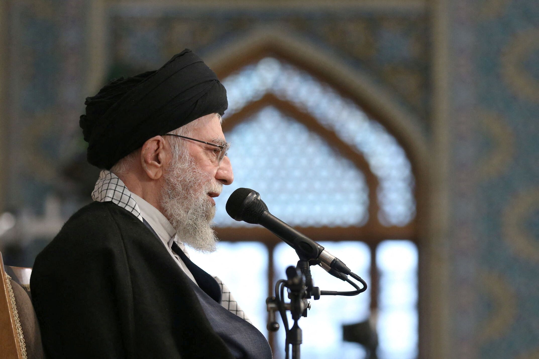 Khamenei Claims West Is Offering Arms To Iran Protesters