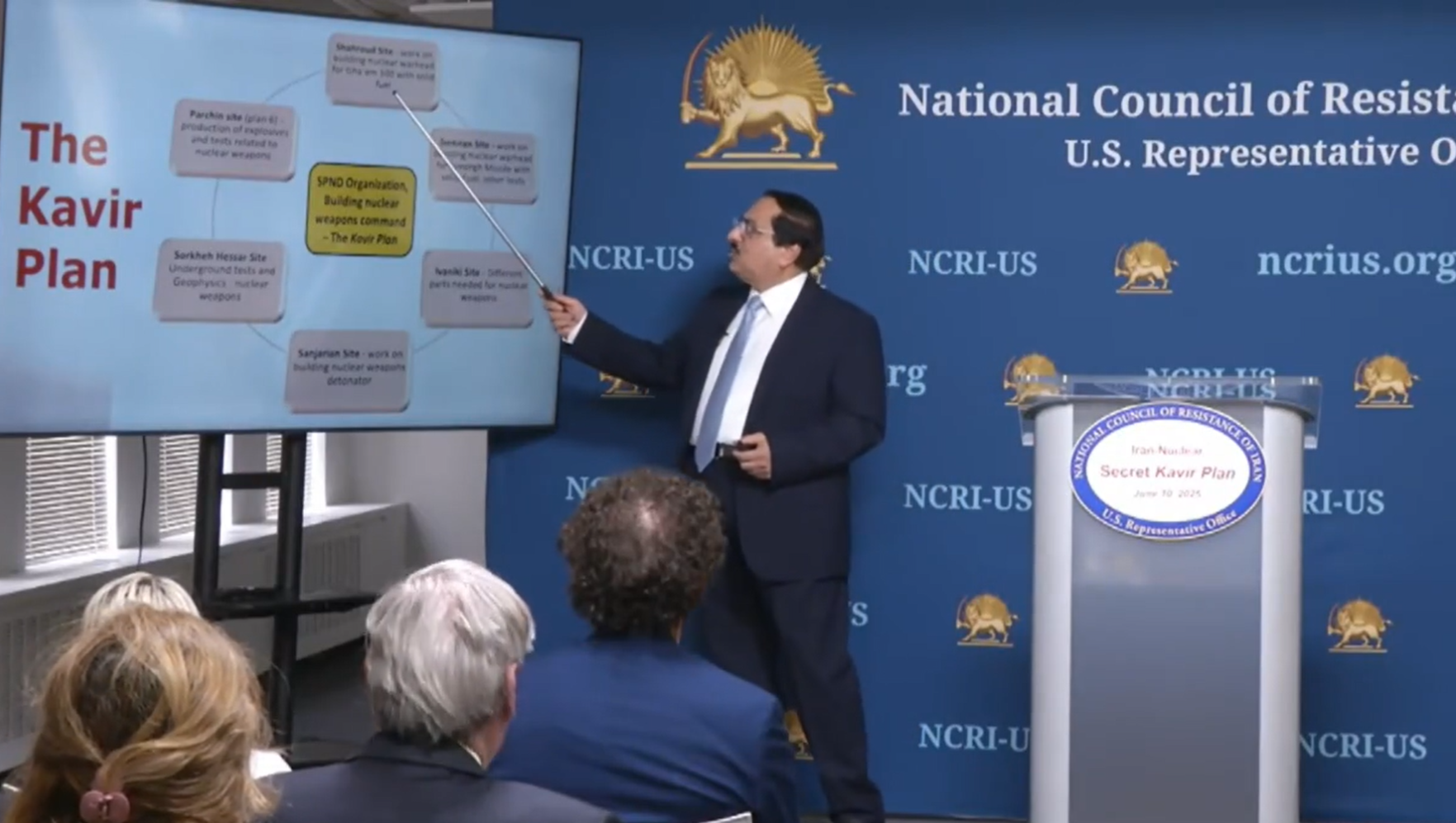 Exiled opposition group says Iran hid nuclear weapons hub in desert