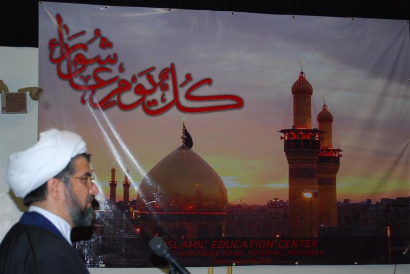 احمد بحرینی امام جماعت مرکزتعلیمات اسلامی واشینگتن  