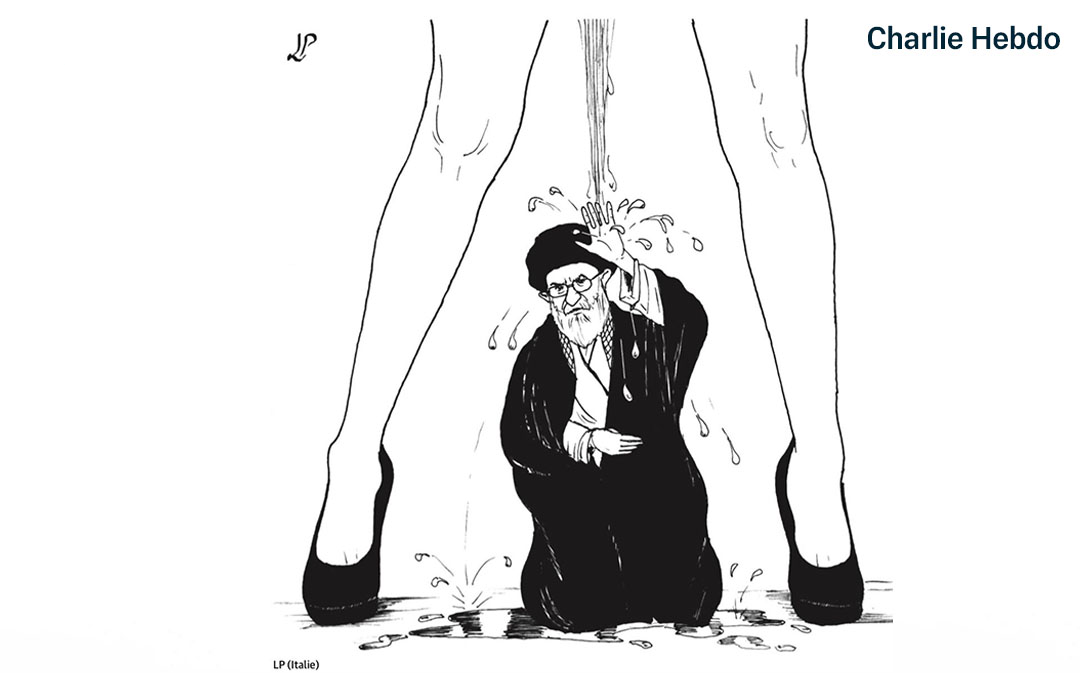 لنشرها كاريكاتيرا لخامنئي.. وزير الخارجية الإيراني يهدد صحيفة شارلي إيبدو بـ"رد حاسم"