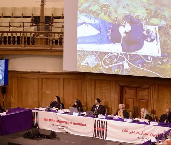 في اليوم الأخير لمحكمة نوفمبر الشعبية الدولية.. برلماني إيراني يبرر قتل المتظاهرين