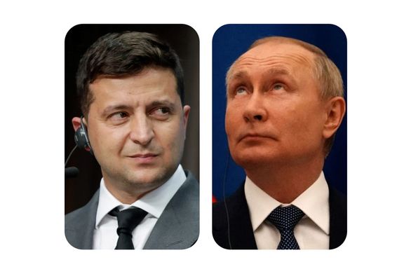 زلنسکی خواستار مذاکره رو در رو با پوتین شد