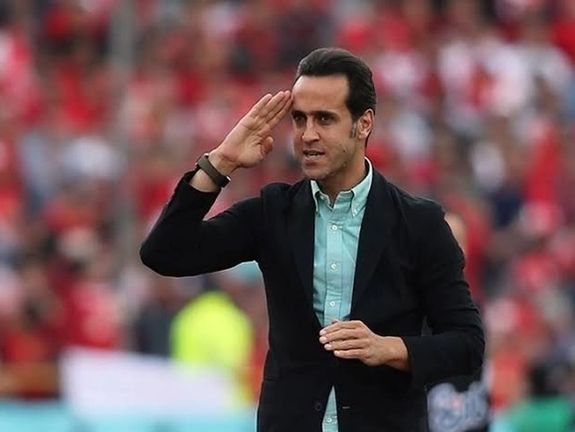 Iranian football (soccer) star Ali Karimi