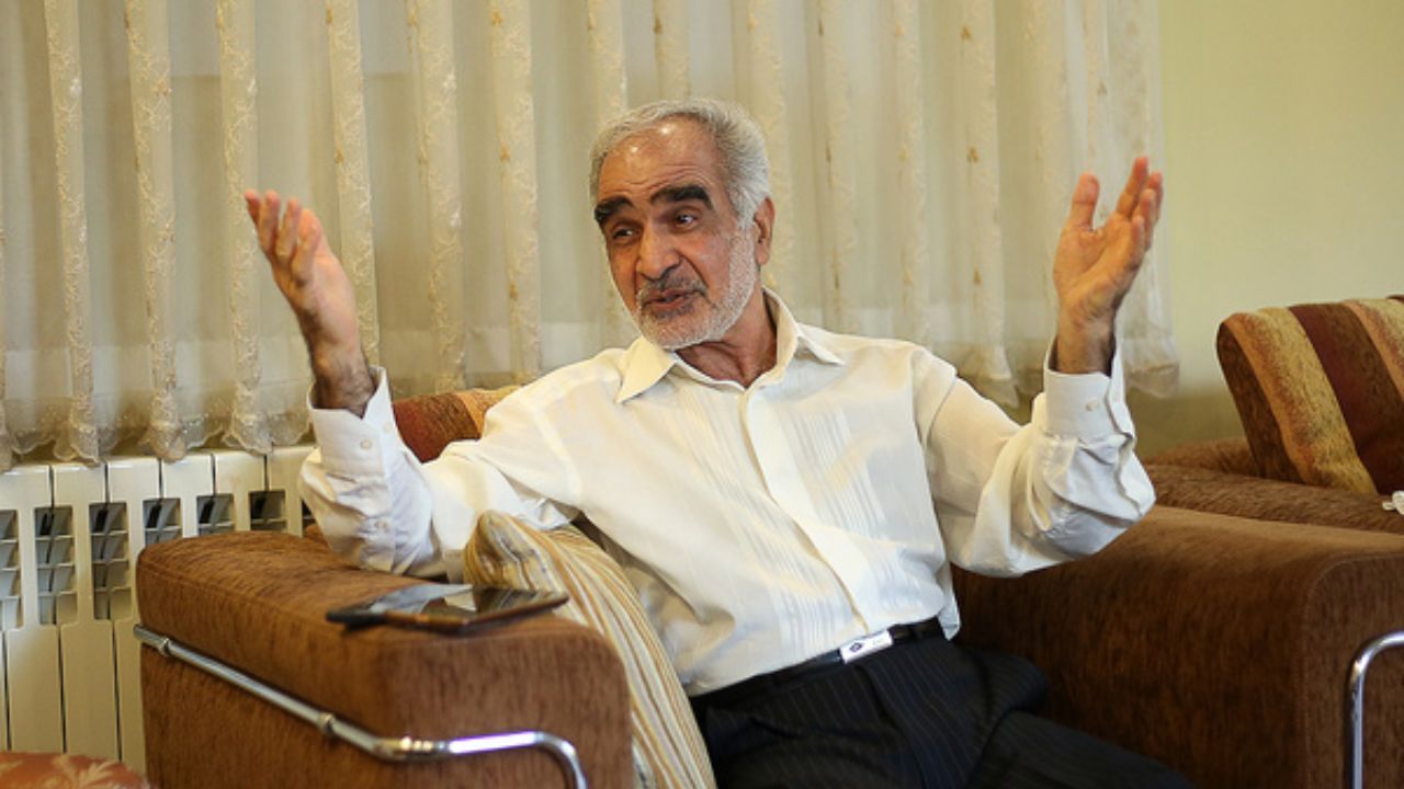 Mohammad Salamati, the leader of the Islamic Revolution's Mojahedin Organization  (undated)