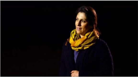 نازنین زاغری برای اولینبار پس از بازگشت به بریتانیا در یک نشست رسانهای شرکت میکند